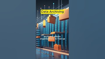 Whai is Data Archiving. #datastorage #databackup #trending #shorts