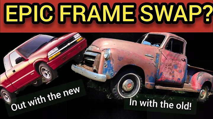 1948 GMC Frame Swap. Putting a modern body on a cl...