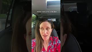 Why I chose to become a BCBA