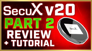 [NEW] SecuX V20 Hardware Wallet Review/Unboxing/Tutorial [PART 2]