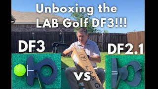 Unboxing and taking the LAB Golf DF3 to the course and comparing to DF 2.1⛳⛳!!