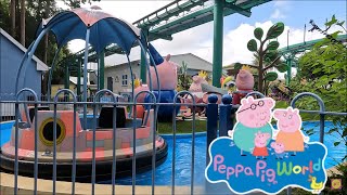 Peppa Pig World In The Rain - Paultons Park Virtual Tour - September 2022 | kittikoko ⭐ Theme Parks