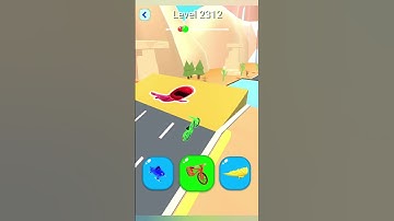 Shape-shifting2 Gameplay Master Level -2312 Gameplay iOS,Android Beamng drive #shortsfeed #shorts