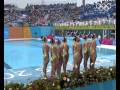 Russia Win Synchronized Swimming Team Gold - Athens 2004 Olympics