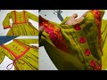 Beautiful frock style kurti for young girls || design plain fabric using pintucks and lace