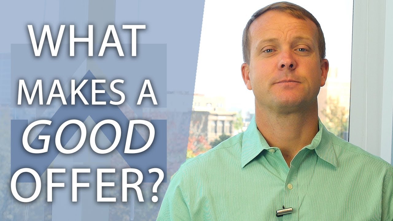Athens Real Estate Agent What Makes a Good Offer? YouTube