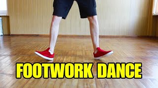 HOW TO DANCE FOOTWORK. EASY DANCE STEP. FAST TUTORIAL