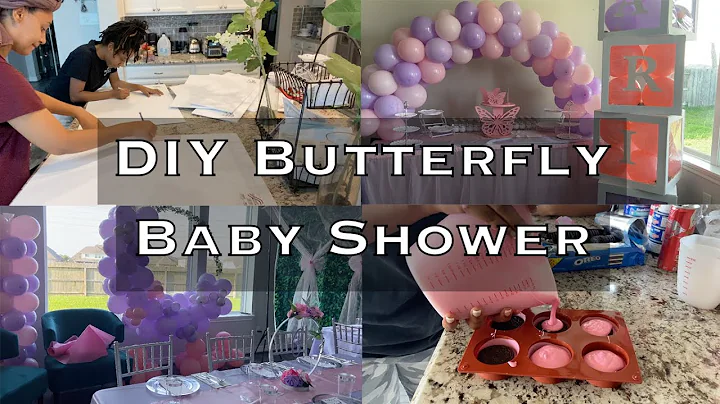 Butterfly Baby Shower DIY Decorations | Balloon Boxes, Arches, Centerpieces & More!