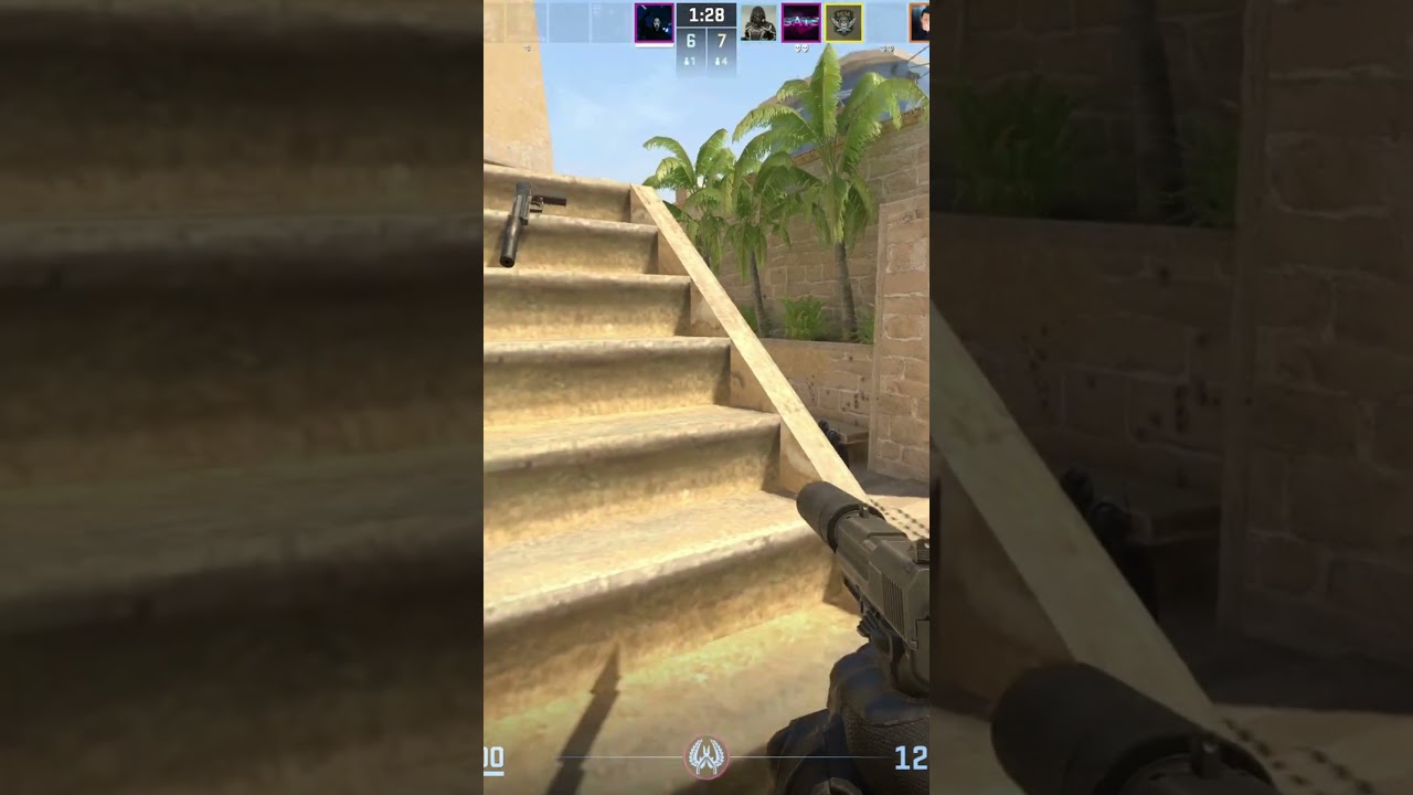 CS2 Satisfying USP One Tap Mirage 