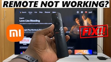 How To FIX Mi Remote Not Working