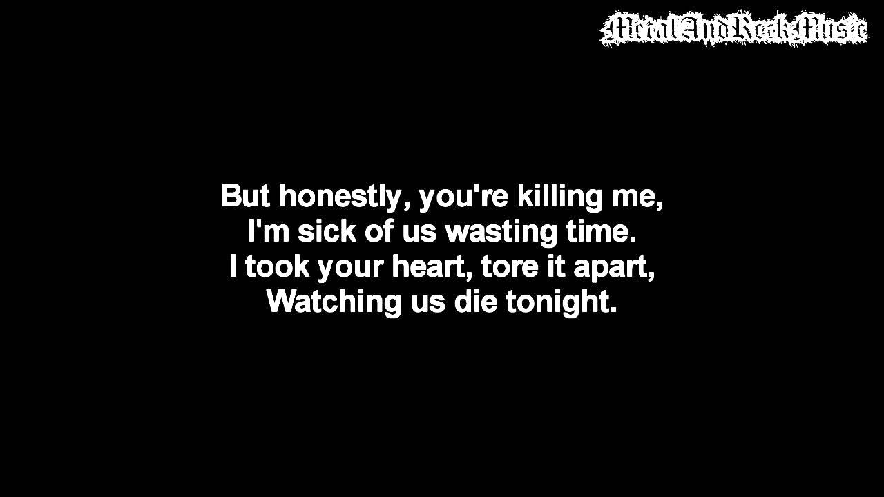 Bullet For My Valentine Watching Us Die Tonight Bullet For My Valentine - Watching Us Die Tonight | Lyrics on screen