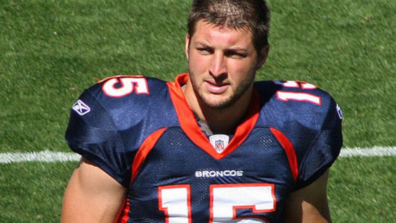 Tim Tebow working out with the Jaguars...as a TE