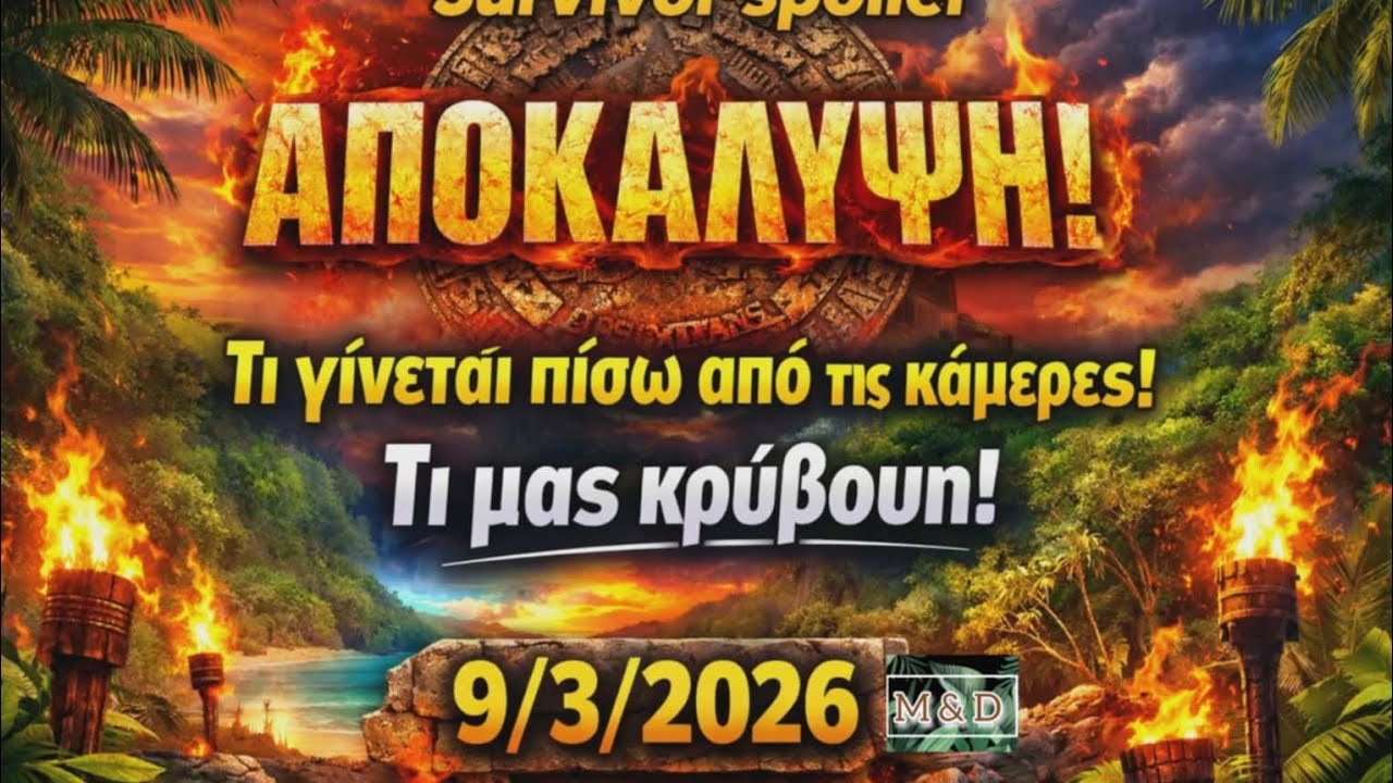 SURVIVOR SPOILER 9/3: ΑΠΟΚΑΛΥΨΗ ΤΙ ΜΑΣ ΚΡΥΒΟΥΝ - ΤΙ ΓΙΝΕΤΑΙ ΠΙΣΩ ΑΠΟ ΤΙΣ ΚΑΜΕΡΕΣ!!