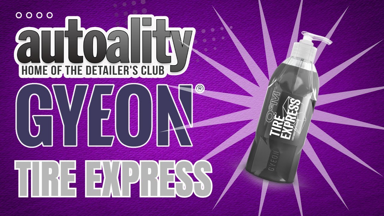 The daily Tire Dressing that becomes self cleaning!