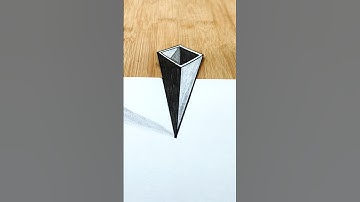 Unique 3D illusion Drawing for Kids | #shorts #youtubeshorts #3d #3dart #3ddrawing  #3dillusion