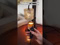 The best candle warmer lamp, make your home more cozy!#candlewarmer #candlewarmerlamp #homedecor
