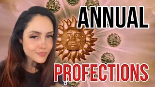 annual profections in astrology explained. Wealth