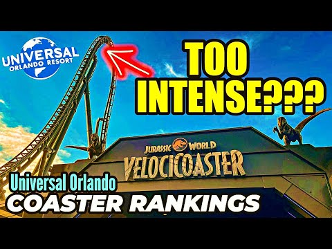 Video: The Wildest Roller Coasters by Universal Orlando