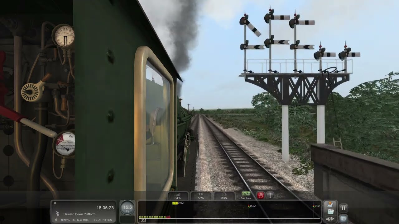 08. Running Half Full - Riviera Line in the Fifties - GWR Castle Class - Train Simulator Classic