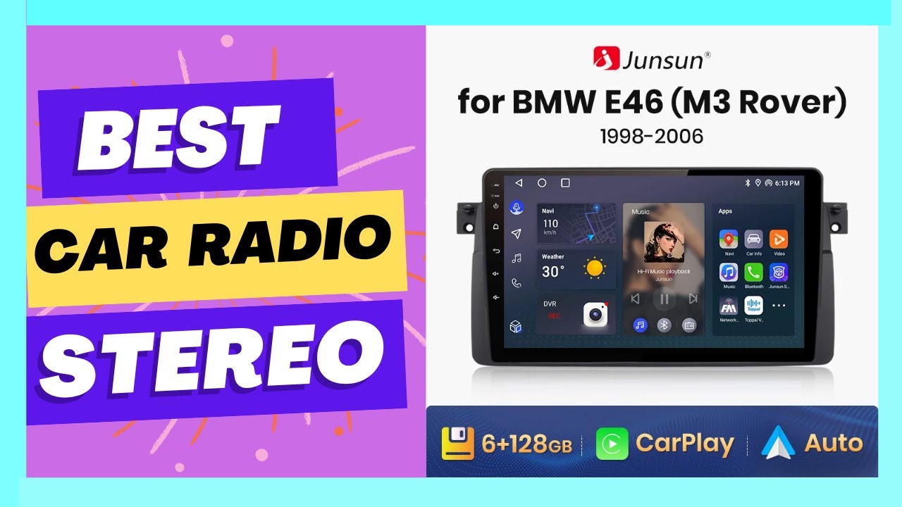 Buy Junsun V1pro AI Voice 2 din Android Auto Radio for BMW E46 M3  318/320/325/330/335 Carplay 4G GPS Online