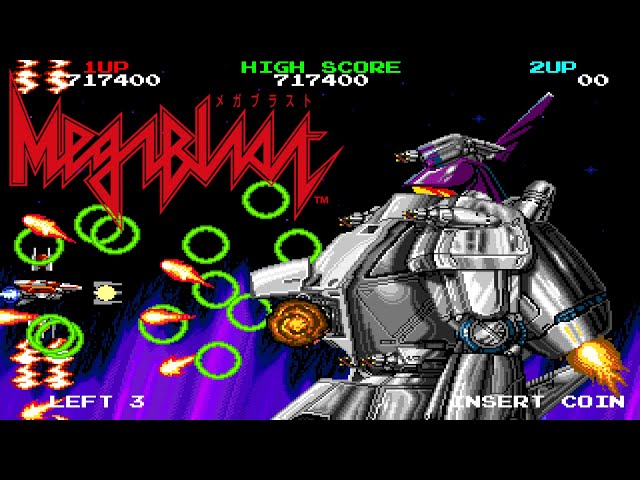 Megablast / メガブラスト (Arcade) Completed No Deaths - 1CC, No