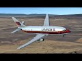 United Airlines Flight 585 RFS Animation