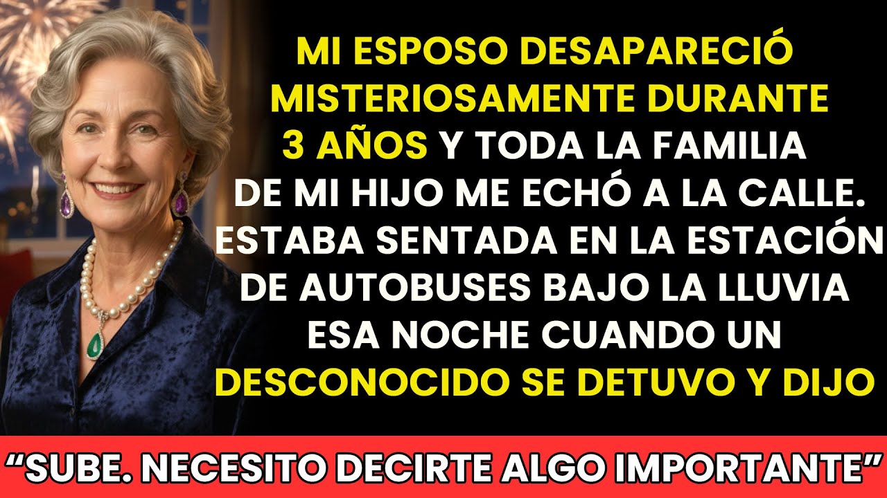 Me echaron de casa de mi propio hijo a los sesenta y siete años, en plena noche, bajo una lluvia que no paraba, sin dinero y sin documentos porque se quedaron en el cajón de un cuarto que ya no...