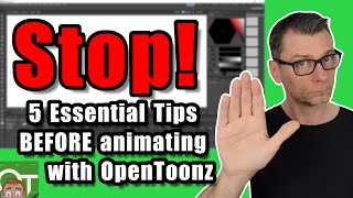 5 essential tips BEFORE animating with OpenToonz