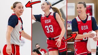 Celebrity New Lineup of Team USA Basketball FIRST TRAINING CAMP! Sabrina Ionescu, Cameron Brink, PaigeBueckers Net Worth