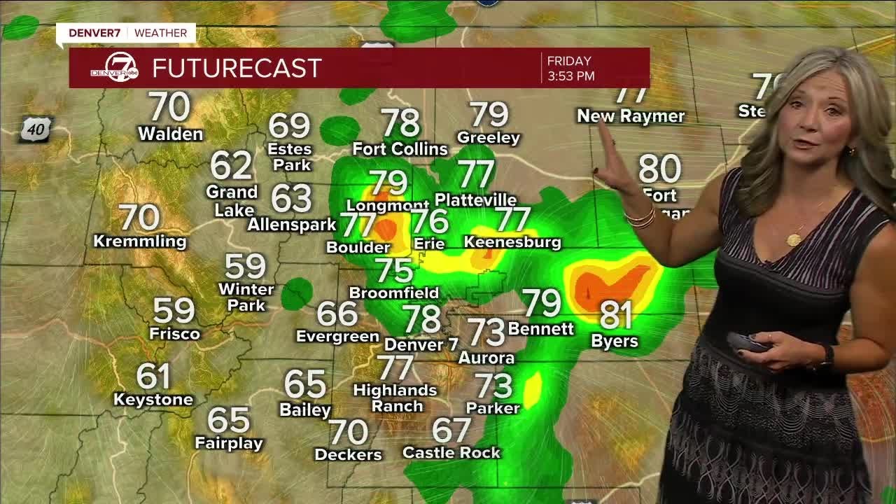 Severe storms are possible in Denver and across Colorado's eastern ...