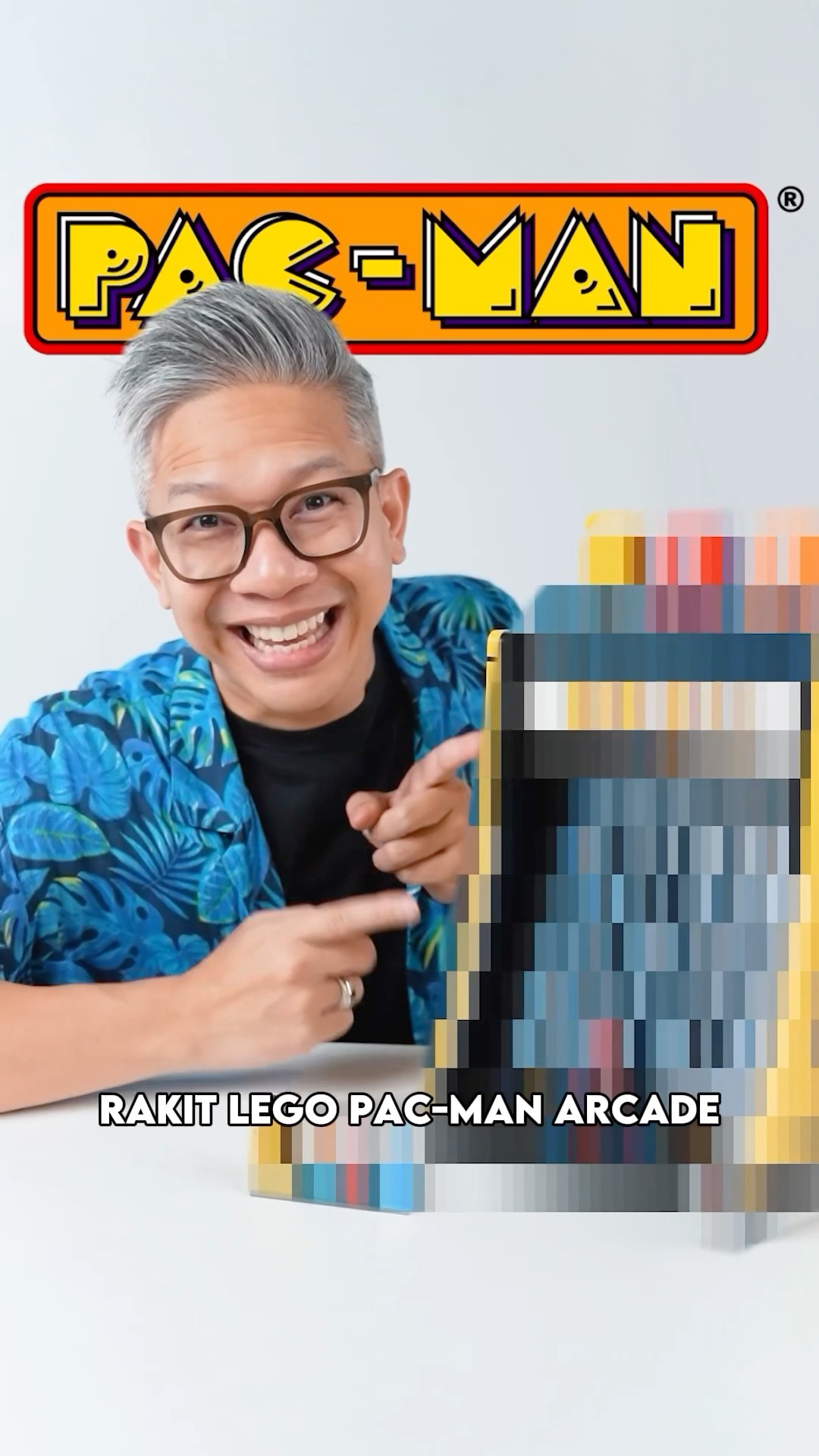 RAKIT LEGO PAC-MAN!!