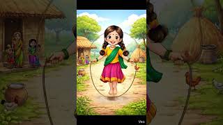 playing girl #enjoy #cartoon #funny #entertainment #cartoonvideo #kids #kidscartoon #usa #baby #usa