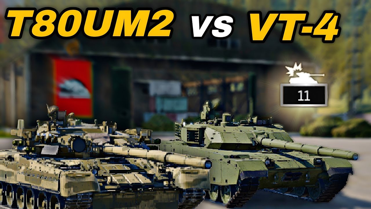 T80UM2 vs VT-4 Which Tank Is BEST? | War Thunder Mobile Gameplay 