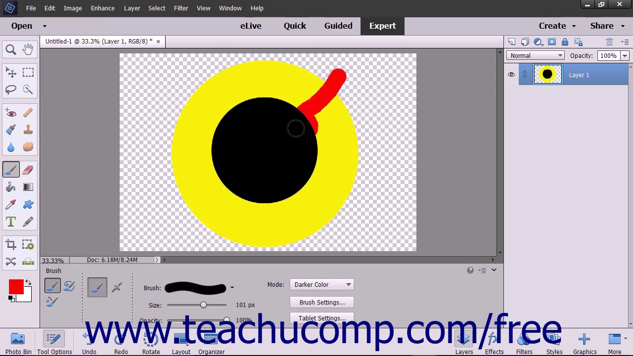 Photoshop Elements 15 Tutorial Blending Modes Adobe Training - YouTube