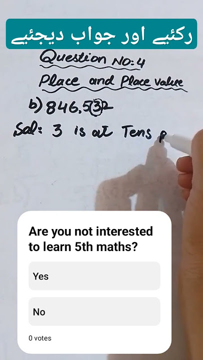 Finding Place value and Face value || How we can find the Face value and Place value