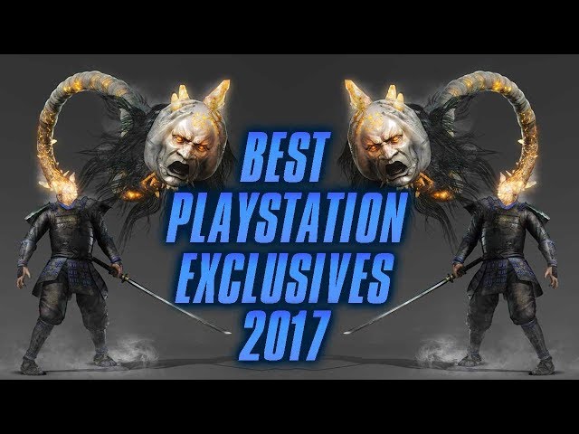 drivende Halloween indarbejde Top 10 Best PS4 Exclusive Games of 2017 - YouTube