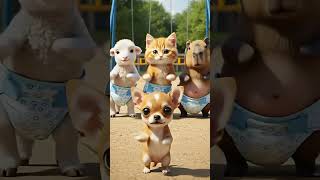 A Sheep, A Cat, A Chihuahua, And A Capybara Dance In Perfect Sync