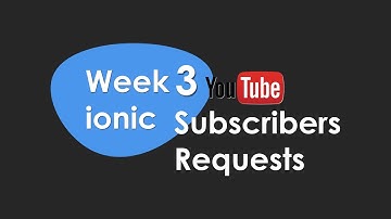 ionic 5 Keyboard Behaviors - Weekly Subscribers Requests.