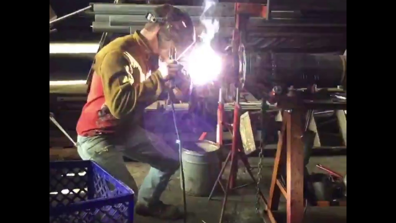Straight Stick Pipe Welding with Dave the Welder YouTube