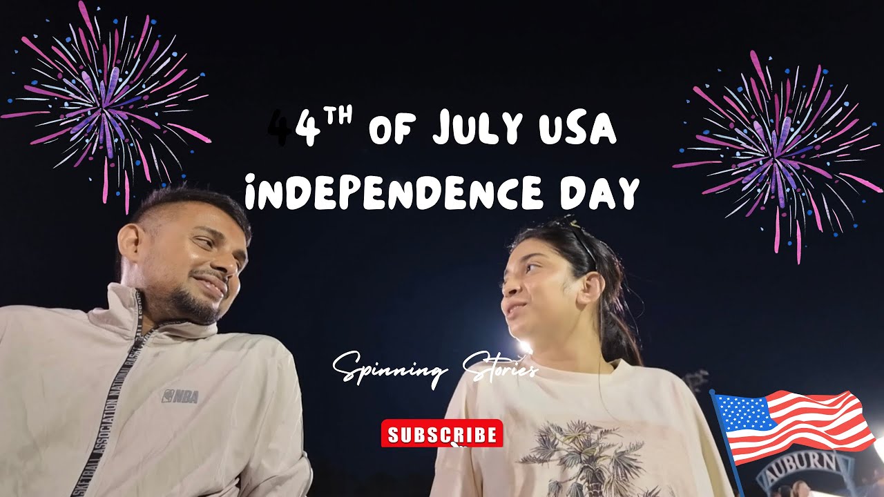 4th of July | Independence Day of USA | Fireworks of Auburn | Alabama, USA 🇺🇸