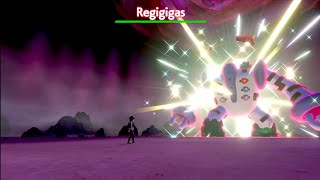 Shiny Regigigas In Pokemon Swordshield - Shiny