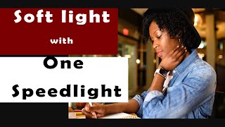 Creating soft light with just one speed light, a Nikon Z6 and a 5 in 1 reflector screenshot 4