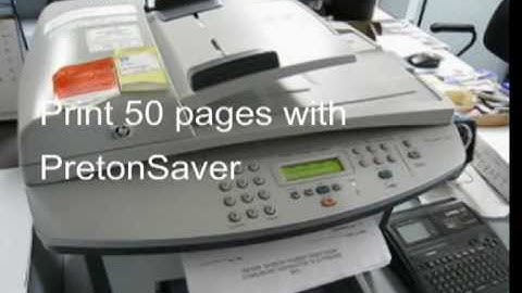 pretonsaver_ink and toner saver software