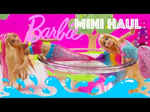 barbie rainbow lights mermaid doll