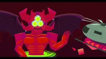 "BEST LEVEL EVER!" Space Invaders (Demon) by Subwoofer Geometry Dash 2.2