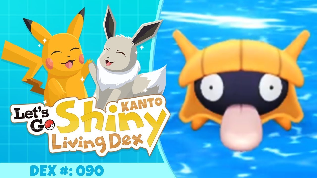 AMAZING GOLDEN SHINY SHELLDER!! | Pokemon Let's GO Pikachu and Eevee (Kanto Shiny Living Dex #90)