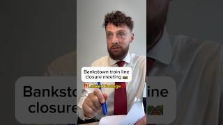 Closing the T3 Bankstown train line for 12 months should be fine… #sydney #westernsydney #bankstown