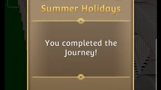 Level 77 "Summer Holidays" Triple Dot Solitaire Journey