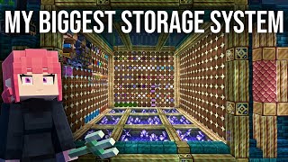 Building the Ultimate Storage System with Minecraft Create & Toms!