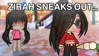 ZIRAH SNEAKS OUT TO THE MALL…. 💀